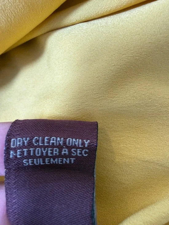 Anthropologie Ranna Gill Veronica Yellow Crochet Lace Floral Dress Size S - Picture 11 of 14